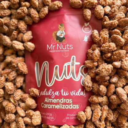 Almendras caramelizadas