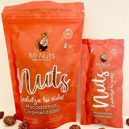 Macadamias caramelizadas