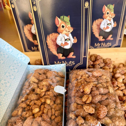 Caja de Nueces Caramelizadas Mr Nuts – Sweet Box Premium
